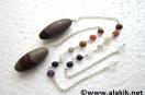 Lingam Pendulum w/. Chakra Chain